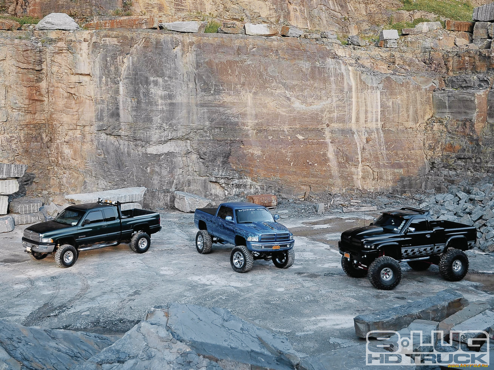 , custom, pick, up, dodge
